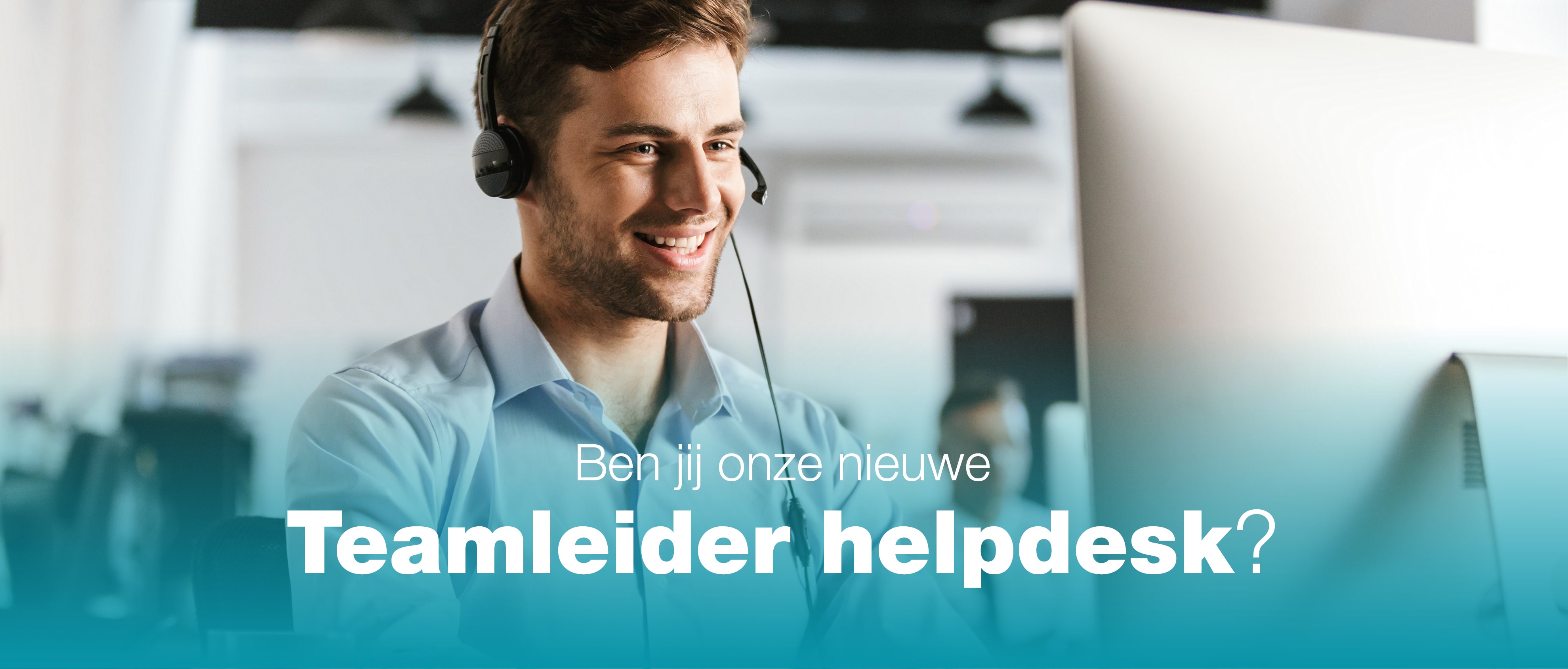 Vacature teamleider helpdesk