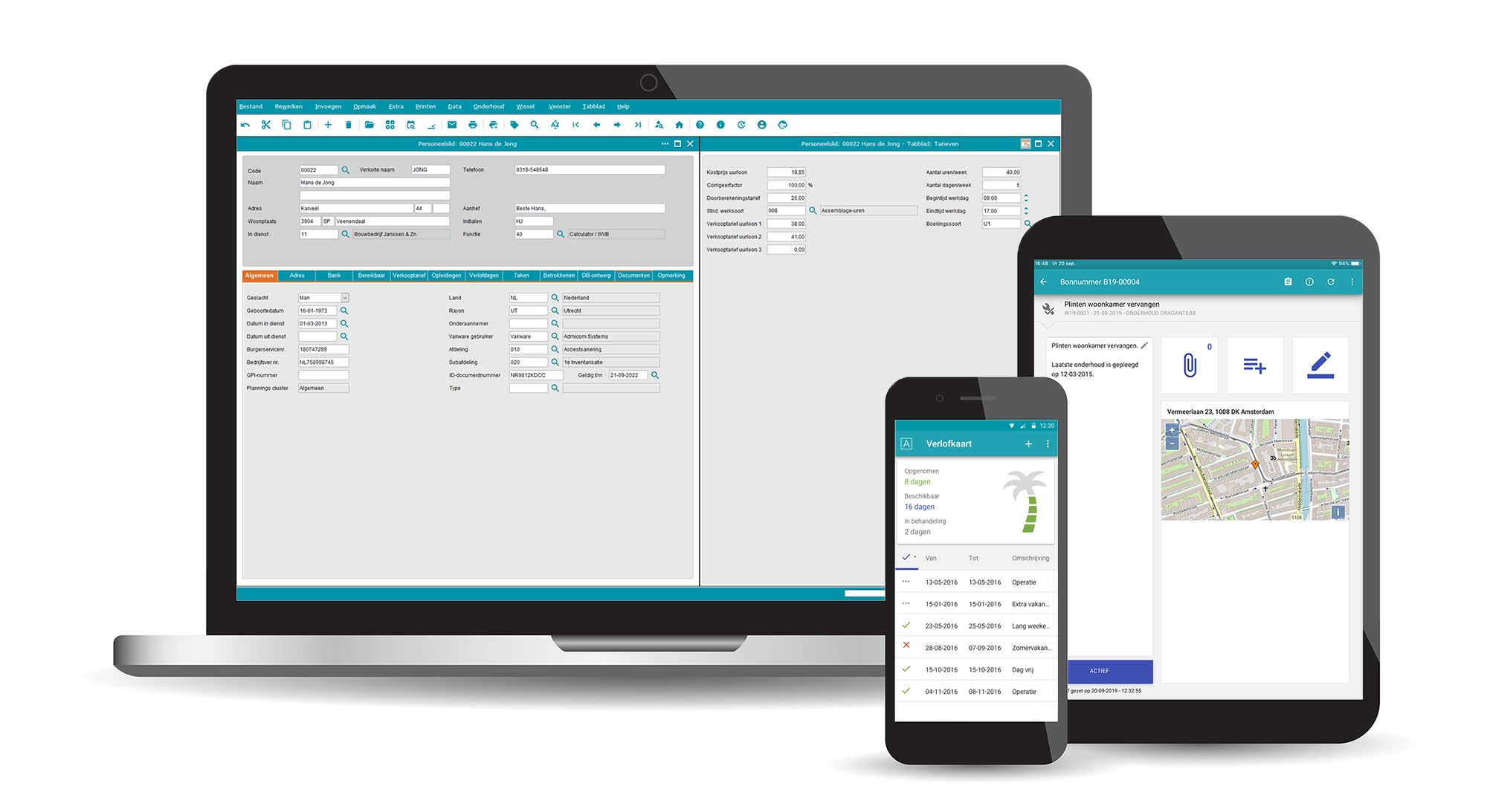 Software stukadoor afbouw