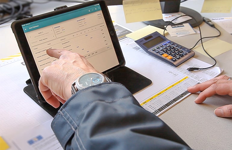 digitalisering bouw app